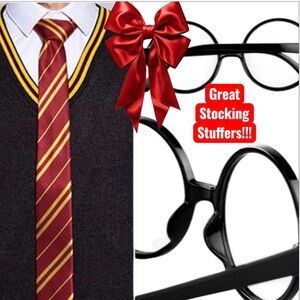 Cosplay Tie and Glasses NEW!